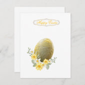 Flache Feiertagskarte (Vorne/Hinten)