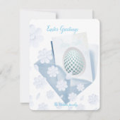 Flache Feiertagskarte (Vorderseite)