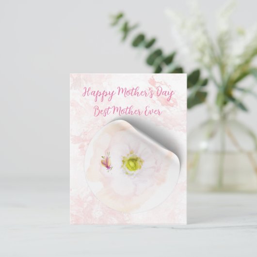 Flache Feiertagskarte (Stehend Vorderseite)