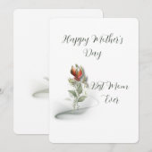 Flache Feiertagskarte (Vorne/Hinten)