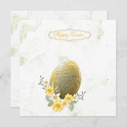 Flache Feiertagskarte (Vorne/Hinten)