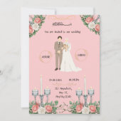 Flache Foto-Einladung Einladung (Vorderseite)