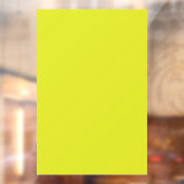 flache gelbe Hintergrundtextur Fensteraufkleber (Blatt 2)