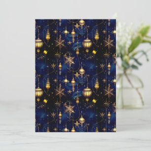 Flache geschäftliche Weihnachtskarte ohne Foto Feiertagskarte