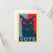 Flache Grußkarte Karte (Vorderseite/Rückseite Beispiel)