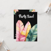 Flache Grußkarte Karte (Vorderseite/Rückseite Beispiel)