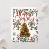 Flache Grußkarte Karte (Vorderseite/Rückseite Beispiel)