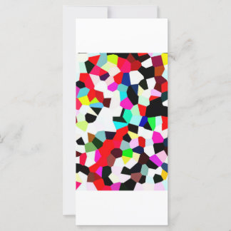 Flache Grußkarte Karte