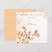 Flache Karte (Vorne/Hinten)