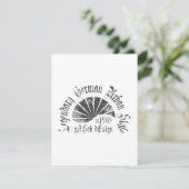 Flache Karte 10,8 cm x 14 cm (Stehend Vorderseite)