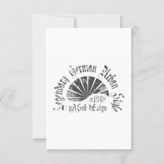 Flache Karte 3,5" x 5"