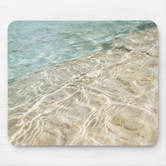 Flache Küstenwassersand-Mauspad Mousepad (Vorne)