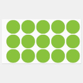 Flache Limettgrün-Hintergrundtextur  Etiketten (Blatt)