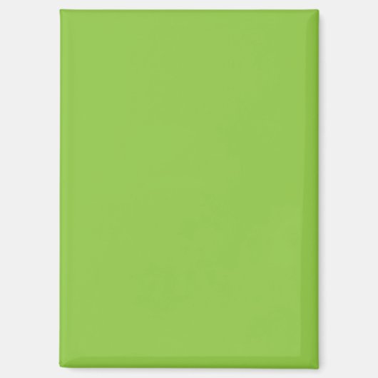 Flache Limettgrün-Hintergrundtextur Magnet (Vorderseite)