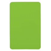 Flache Limettgrün-Hintergrundtextur Magnet (Vertikal)