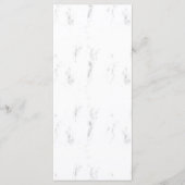 Flache Menükarte (Vorderseite)