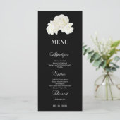 Flache Menükarte (Stehend Vorderseite)