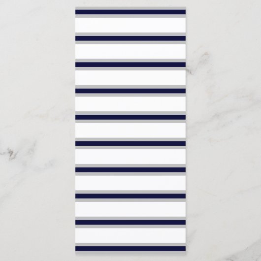 Flache Menükarte (Rückseite)