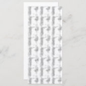 Flache Menükarte (Vorne/Hinten)