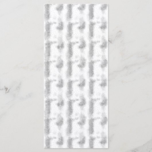 Flache Menükarte (Vorderseite)