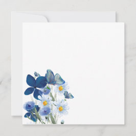 Flache Mitteilungskarte