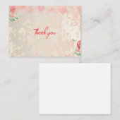 Flache Mitteilungskarte (Vorne/Hinten)