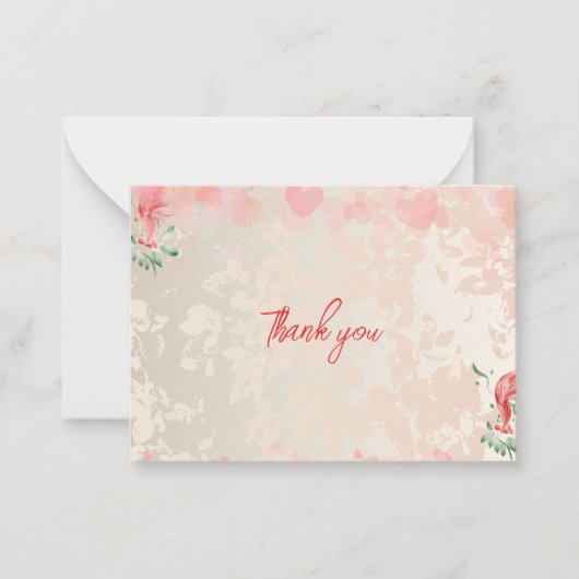 Flache Mitteilungskarte (Vorderseite)