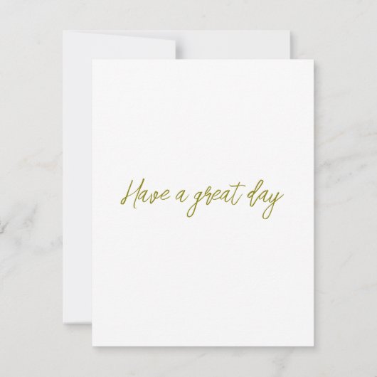 Flache Mitteilungskarten (Rückseite)