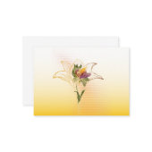 Flache Mitteilungskarten (Vorderseite/Rückseite Beispiel)