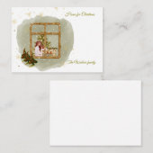 Flache Mitteilungskarten (Vorne/Hinten)