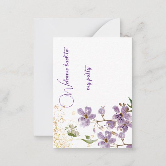 Flache Mitteilungskarten (Vorderseite)