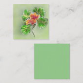 Flache Mitteilungskarten (Vorne/Hinten)