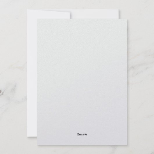 Fläche nach Liebe Feiertagskarte (Rückseite)