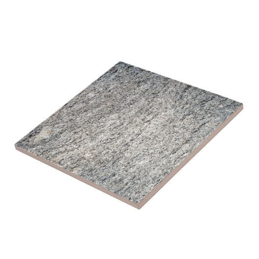 Flache Oberfläche eines grauen Granitsteins Fliese (Seite)