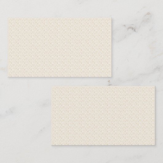 Flache Platzkarte (Vorne/Hinten)