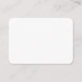 Flache Platzkarte (Vorderseite)