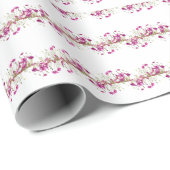 Flache Save The Date Karte Geschenkpapier (Rolleneckpunkt)