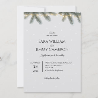 Flache Save-The-Date-Karte Save The Date