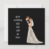 Flache Save-The-Date-Karte Save The Date (Vorderseite)