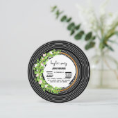 Flache Save-The-Date-Karte Save The Date (Stehend Vorderseite)