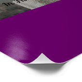 Flache Tiefen Poesie Poster (Ecke)