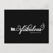 Flache u. fabelhafte Postkarte (Vorderseite)