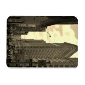 Flacheisen-Gebäude Magnet (Horizontal)