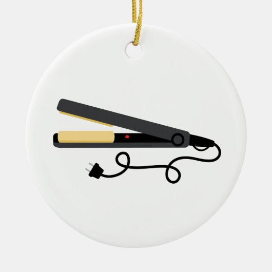 Flacheisen Keramik Ornament (Vorne)