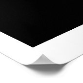 Flacheisen Poster (Ecke)