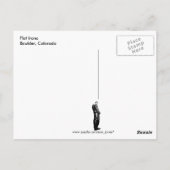 Flacheisen Postkarte (Rückseite)