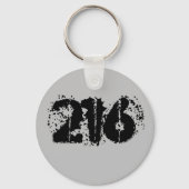 Flächencode 216 (Cleveland) Schlüsselanhänger (Vorderseite)