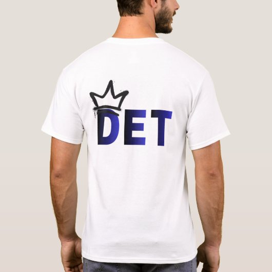 Flächencode 313 T-Shirt (Rückseite)