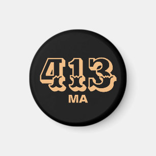 Flächencode 413 magnet