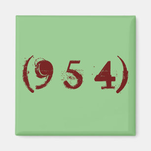 Flächencode 954 magnet